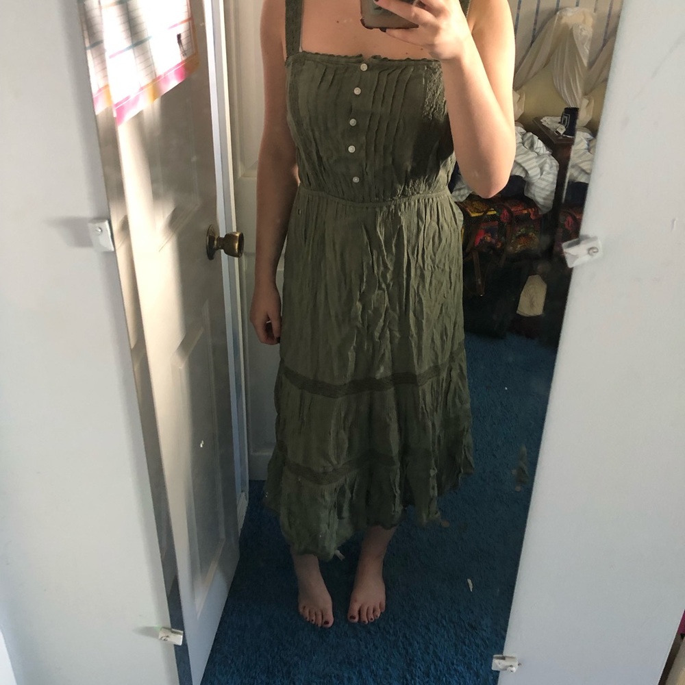 Long mid calf dress